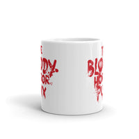 The Bloody Horror Punx (Text 2) White glossy mug