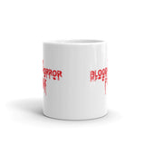 The Bloody Horror Punx (Text 5) White glossy mug