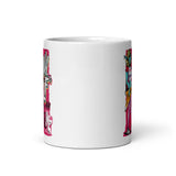 Punk Elf White glossy mug