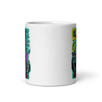 Oni Girl White glossy mug