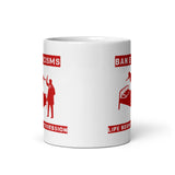 Ban Exorcisms White glossy mug