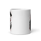 Punk in Love White glossy mug