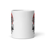 Monster Punk Rocker White glossy mug