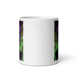 Demon White glossy mug