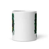 Medusa White glossy mug