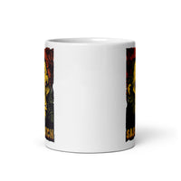 Sasquatch White glossy mug