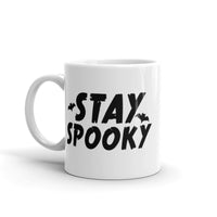 Stay Spooky White glossy mug