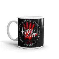 Horror Lover White glossy mug