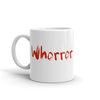 Whorror White glossy mug