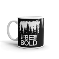 Be Bold White glossy mug