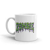 Zombie White glossy mug