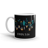 Forgiven White glossy mug