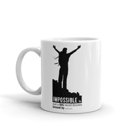 Impossible White glossy mug