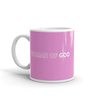 Woman of God White glossy mug