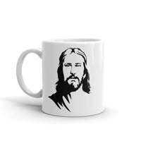 Jesus White glossy mug