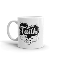 Faith White glossy mug