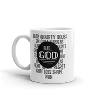 But... God White glossy mug