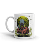 Toxic Zombie White glossy mug