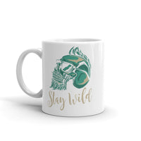 Stay Wild White glossy mug