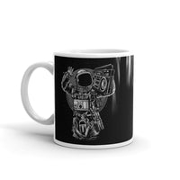 Astro Music White glossy mug