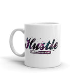 Hustle All Day Everyday White glossy mug