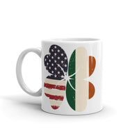 Irish American White glossy mug
