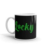 Lucky White glossy mug