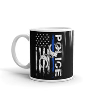 Police White glossy mug