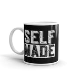 Self Made White glossy mug