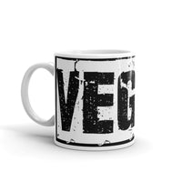 Vegan White glossy mug