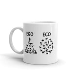Ego Eco White glossy mug