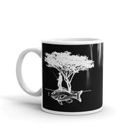 Fisherman White glossy mug