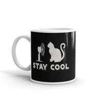 Stay Cool White glossy mug