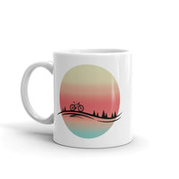 Bike White glossy mug