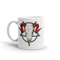 Pentagram White glossy mug