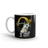 Creepy Well Girl White glossy mug