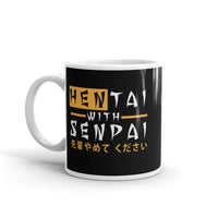 Hentai with Senpai White glossy mug