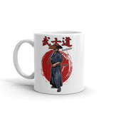 Samuri (Bushido) White glossy mug