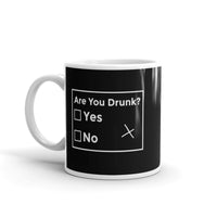 Are You Drunk? White glossy mug