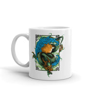 Dragon White glossy mug