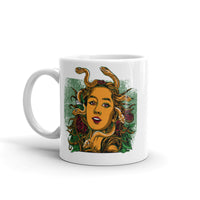 Medusa White glossy mug