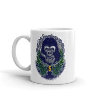 Gorilla White glossy mug