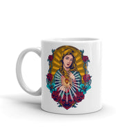 Guadalupe White glossy mug