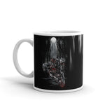 Cerberus White glossy mug