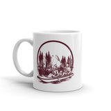 Boat Trip White glossy mug