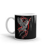 Phoenix White glossy mug