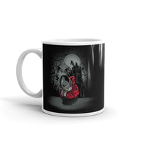 Pray White glossy mug