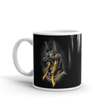 Anubus White glossy mug