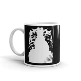 Ribcage Scan White glossy mug