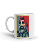 Dope White glossy mug